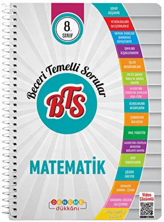 Deneme Dükkanı 8. Sınıf BTS Matematik Beceri Temelli Sorular - 1