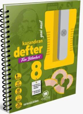 Çanta Yayınları 8. Sınıf Fen Bilimleri Okula Yardımcı Kazandıran Defter - 1