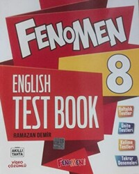 Fenomen Kitap 8. Sınıf Fenomen English Test Book Gama Yayınları - 1