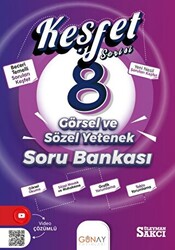 Günay Yayınları 8. Sınıf Keşfet Serisi Görsel ve Sözel Yetenek Soru Bankası - 1