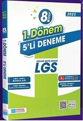 Evrensel İletişim Yayınları 8. Sınıf LGS 1. Dönem 5 li Deneme - 1