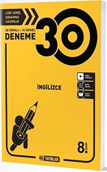 Hız Yayınları 8. Sınıf LGS İngilizce 30 Deneme - 1