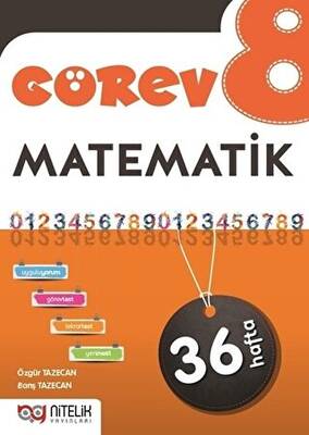 Nitelik Yayınları - Bayilik 8. Sınıf Matematik Görev Çalışma Föyleri - 1