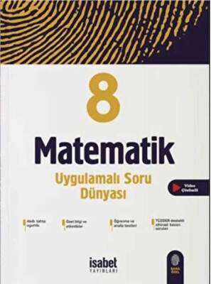 İsabet Yayınları 8. Sınıf Matematik Uygulamalı Soru Dünyası - 1