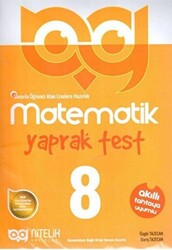 Nitelik Yayınları - Bayilik 8. Sınıf Matematik Yaprak Test - 1