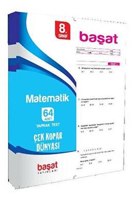 Başat Yayınları 8. Sınıf Matematik Yaprak Test - Kolektif - Fiyat ...