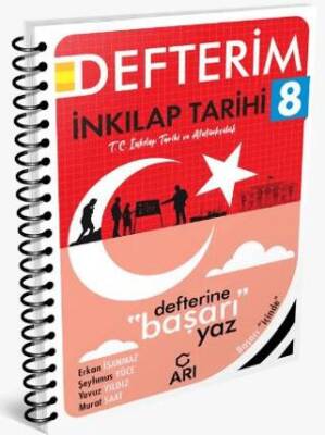 Arı Yayıncılık 8. Sınıf İnkılap Tarihi Defterim - 1