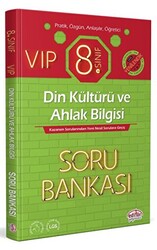 Editör Yayınevi 8. Sınıf VIP Din Kültürü ve Ahlak Bilgisi Soru Bankası - 1