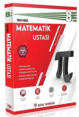 Mutlu Yayıncılık 8. Sınıf Yeni Nesil Matematik Ustası - 1