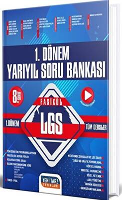 Yeni Tarz Yayınları 8. Sınıf LGS 1. Dönem Yarıyıl Soru Bankası - 1