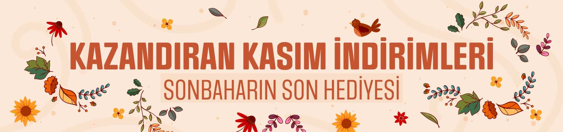 Kazandıran Kasım İndirimleri Kampanyası