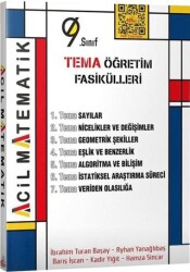 Acil Yayınları 9. Sınıf Acil Matematik Tema Öğretim Fasikülleri - 1