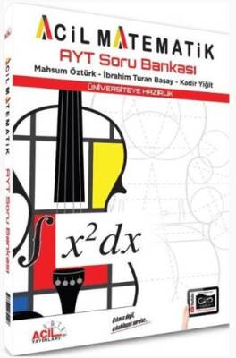 Acil Yayınları AYT Matematik Soru Bankası - 1