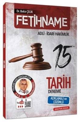 Bekir Çelik Adli İdari Hakimlik FETİHNAME Tarih 15 Deneme Çözümlü - 1