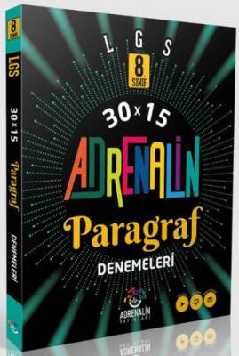 Adrenalin Yayınları LGS 30X15 LGS Paragraf Deneme - 1