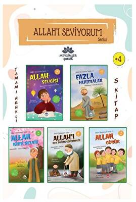 Allah’ı Seviyorum Serisi 5 Kitap - 1