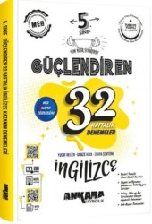 Ankara Yayıncılık 5. Sınıf İngilizce Güçlendiren 32 Haftalık Denemeleri - 1