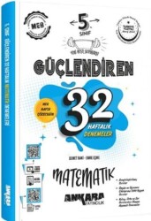 Ankara Yayıncılık 5. Sınıf Matematik Güçlendiren 32 Haftalık Denemeleri - 1