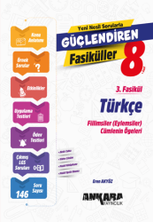 Ankara Yayıncılık 8. Sınıf Türkçe Güçlendiren 3. Fasikül - 1