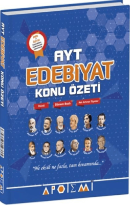 Apotemi Yayınları AYT Edebiyat Konu Özeti - 1