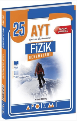 Apotemi Yayınları AYT Fizik 25`li Deneme - 1