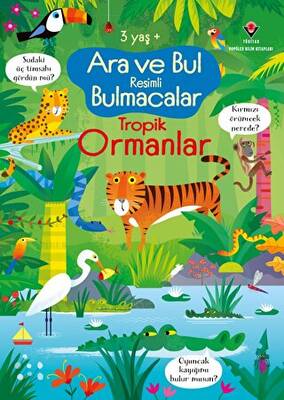 Ara ve Bul Resimli Bulmacalar Tropik Ormanlar - 1