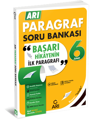 Arı Yayıncılık 6. Sınıf Arı Paragraf Soru Bankası - 1