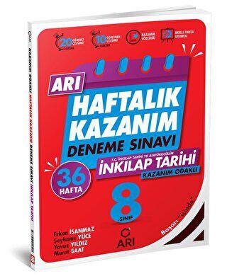 Arı Yayıncılık 8. Sınıf T.C. İnkılap Tarihi ve Atatürkçülük Arı Haftalık Kazanım Deneme - 1