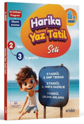 Artı Bir Yayınları 2. Sınıf Harika Yaz Tatili 3. Sınıfa Geçenler İçin - 1