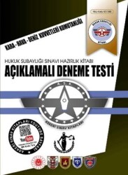 Askeri Sınav Kitapları Hukuk Subaylığı Açıklamalı 5 Deneme Testi Kitabı - 1