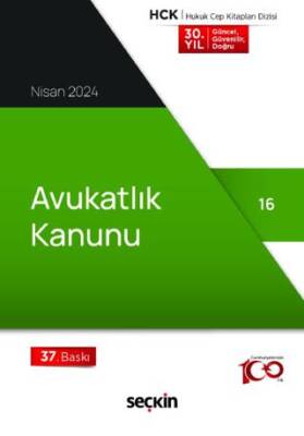 Avukatlık Kanunu - 1