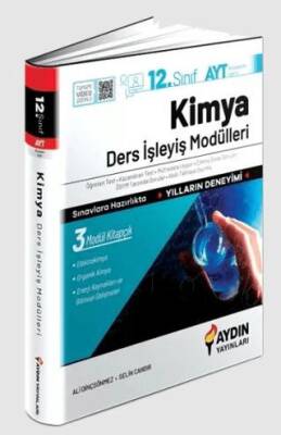 Aydın Yayınları 12. Sınıf Aydın Kimya Ders İşleyiş Modülleri - 1