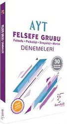 Karekök Yayıncılık AYT Felsefe Grubu Denemeleri - 30 Çözümlü Deneme - 1