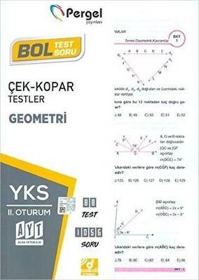 Pergel Yayınları AYT İkinci Oturum Geometri Yaprak Test - 1