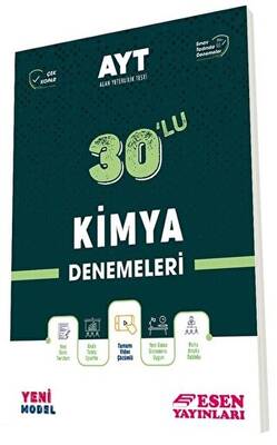 Esen Yayınları AYT Kimya 30 lu Deneme - 1