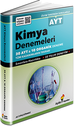 Aydın Yayınları AYT Kimya 30x13 ve Organik Denemeler 10x13 Tamamı Video Çözümlü - 1