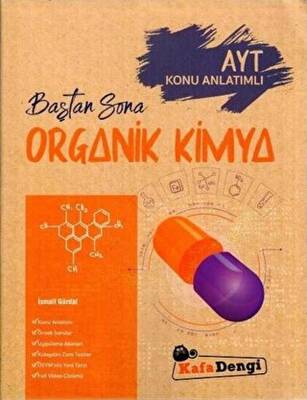 Kafa Dengi Yayınları AYT Organik Kimya Baştan Sona Konu Anlatımlı - 1