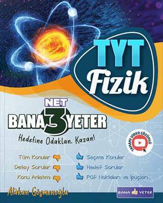 Bana Yeter Yayınları TYT Fizik 3 Net Bana Yeter - 1