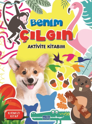 Benim Çılgın Aktivite Kitabım - Kırmızı Kitap - 1