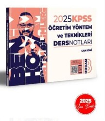 Benim Hocam Yayınları 2025 KPSS Eğitim Bilimleri Öğretim Yöntem ve Teknikleri - 1