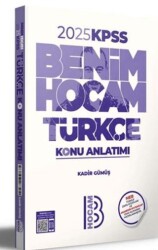 Benim Hocam Yayınları 2025 KPSS Türkçe Konu Anlatımı - 1