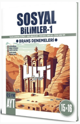 Bes Yayınları AYT Sosyal Bilimler 1 Branş Denemeleri - 1