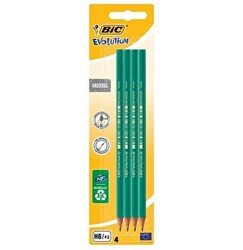 Bic Evolution 650 Hb Uç Kurşun Kalem 4`lü Set - 1