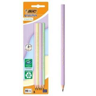 Bic Evolution Pastel Kurşun Kalem 5Li Blister - 1