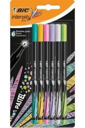 Bic Intensity Fine Liner 6 Lı Blister Pastel - 1