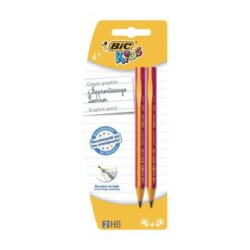 Bic Kurşun Kal.Evo Üçgen Jumbo 2Li Blister - 1