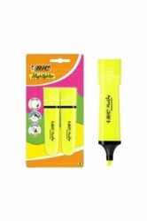 Bic Marking Flat Highlighter 2Li Blister Sarı - 1