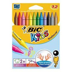 Bic Silinebilir Pastel 12 Renk Kutu - 1