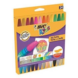 Bic Yağlı Pastel 24 Renk - 1