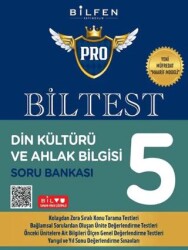 Bilfen Yayıncılık 5. Sınıf Biltest Din Kültürü ve Ahlak Bilgisi Soru Bankası - 1